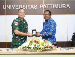 REKTOR TERIMA KUNKER KOMANDAN KODAERAL IX