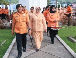 Ziarah ke TMP Kapahaha, Kantor SAR Ambon Kenang Jasa Pahlawan Sambut HUT ke-54 Basarnas