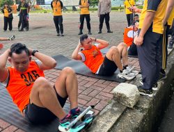 Seleksi S2 STIK 2026, Karo SDM Polda Maluku Pimpin Uji Kesemaptaan Jasmani di Lapangan Tantui