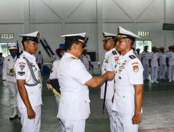 Komandan Kodaeral lX Pimpin Upacara Penyerahan Jabatan Dansatrol dan Kakuwil Kodaeral lX