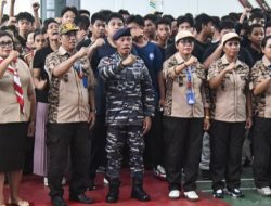Cetak Generasi Muda Berkarakter dan Cinta Tanah Air, Kodaeral IX Sukses Gelar Persami KKRI