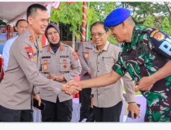 Danpom Kodaeral lX Hadiri Pemusnahan 15 Ton Miras Sitaan selang 2 Bulan