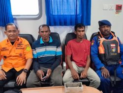 Operasi SAR Berbuah Manis, 2 Nelayan Asal Sulawesi Tenggara ditemukan Selamat