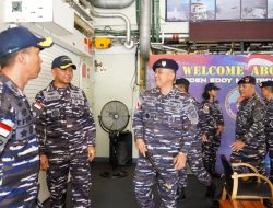 Sandar di Ambon, Komandan KRI REM-331: Terimakasih Komandan Kodaeral lX Merflug KRI REM-331