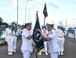 Komandan Kodaeral lX Kukuhkan Tiga Jabatan Komandan Satuan Strategis Jajaran Kodaeral lX