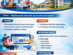 Lomba Desain Website Antar Fakultas Unpatti 2026 Resmi Digelar, Dorong Inovasi Digital Mahasiswa