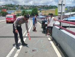 Kecelakaan Tunggal di JMP Ambon, Pengendara Tewas