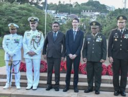 Peringati Hari ANZAC ke-111, Asintel Dankodaeral IX Hadiri Upacara Fajar Peringatan Hari ANZAC ke-111