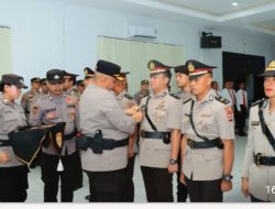 Polresta Ambon Gelar Sertijab dan Pelantikan Kapolsek, Perkuat Kinerja di Wilayah Hukum
