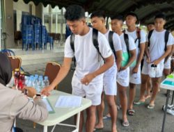 70 Casis Tamtama Polri di Maluku Jalani Rikkes Tahap I, 56 Lolos Tahap Berikut