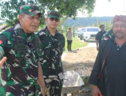 Pangdam Pattimura Pastikan Pelaksanaan TMMD di Gane Timur Berjalan Mulus