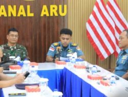 Tingkatkan Akuntabilitas Satuan, lnspektorat Kodaeral IX Gelar Audit Internal di Lanal Aru