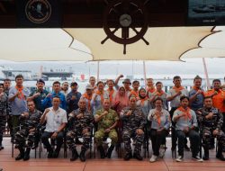 Dankodaeral IX Terima CC dan Lepas Tim Ekspedisi Selam Wanadri Women Divers ke Pulau Buru