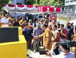 BNI Serahkan 10 TPS, Pemkot Ambon Perkuat Pengelolaan Sampah